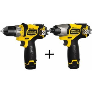 STANLEY ΣΕΤ ΔΡΑΠΑΝΟΚΑΤΣΑΒΙΔΟ ΚΑΙ ΠΑΛΜΙΚΟ ΚΑΤΣΑΒΙΔΙ 10.8V