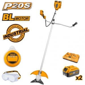 INGCO ΘΑΜΝΟΚΟΠΤΙΚΟ ΜΗΧΑΝΗΜΑ ΜΠΑΤΑΡΙΑΣ 2x20V Li-Ion