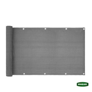 ΔΙΑΧΩΡΙΣΤΙΚΟ ΔΙΧΤΥ ΜΠΑΛΚΟΝΙΟΥ ΓΚΡΙ 0,75Χ6M GRASHER ΜΕ ΚΡΙΚΟΥΣ