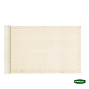 ΔΙΑΧΩΡΙΣΤΙΚΟ ΔΙΧΤΥ ΜΠΑΛΚΟΝΙΟΥ ΕΚΡΟΥ 0,75Χ6M GRASHER ΜΕ ΚΡΙΚΟΥΣ