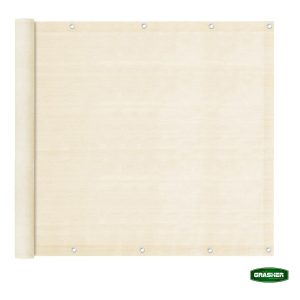 ΔΙΑΧΩΡΙΣΤΙΚΟ ΔΙΧΤΥ ΜΠΑΛΚΟΝΙΟΥ ΕΚΡΟΥ 1,50Χ6M GRASHER ΜΕ ΚΡΙΚΟΥΣ