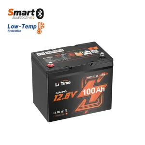 ΜΠΑΤΑΡΙΑ ΛΙΘΙΟΥ LITIME 12V 100AH GROUP24 BLUETOOTH