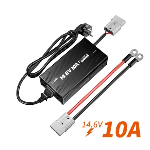 LITIME 14.6V 10A ΦΟΡΤΙΣΤΗΣ ΜΠΑΤΑΡΙΑΣ ΓΙΑ 12V LIFEPO4 ΜΠΑΤΑΡΙΑ ΛΙΘΙΟΥ