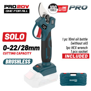BORMANN Pro BBP4128C ΨΑΛΙΔΙ ΚΛΑΔΟΥ ΜΠΑΤΑΡΙΑΣ 20V,BRUSHLESS,0-22/28mm,1kg, ΒΑΛΙΤΣΑ, SOLO