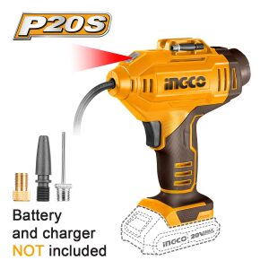 INGCO ΑΕΡΟΣΥΜΠΙΕΣΤΗΣ ΑΥΤΟΚΙΝΗΤΟΥ ΜΠΑΤΑΡΙΑΣ 20V SOLO