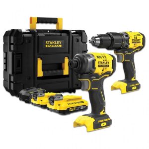 STANLEY ΣΕΤ ΜΕ 2 V20-18V ΕΡΓΑΛΕΙΑ 18V 2ΜΠ 4AH SFMCD715 & SFMCF810 & ΕΡΓΑΛΕΙΟΘΗΚΗ T/STAK